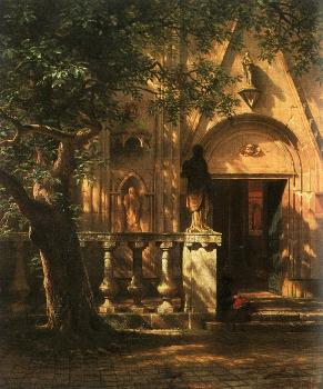 Albert Bierstadt : Sunlight and Shadow